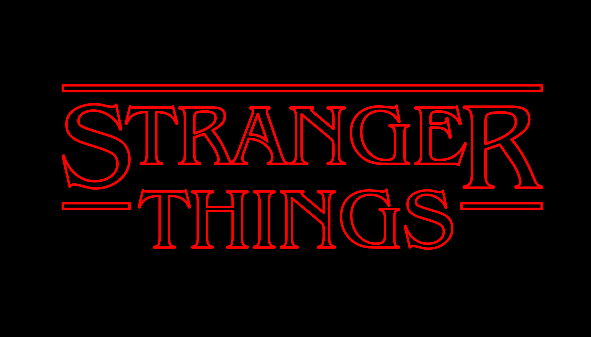 Stranger Things show logo